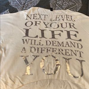 Off-White Oversized Sweater - Wing sleeves